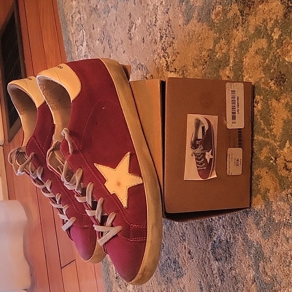 Golden Goose Superstar Violet Suede sz 38